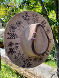 Wildflowers Vegan Suede Fedora